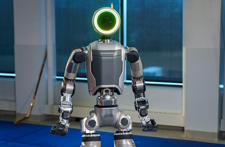 Boston Dynamics Debuts electric Version of Atlas Humanoid Robot