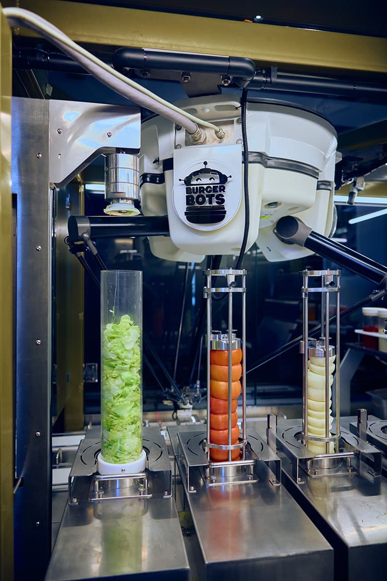 BurgerBots opens restaurant with ABB robots preparing fast food